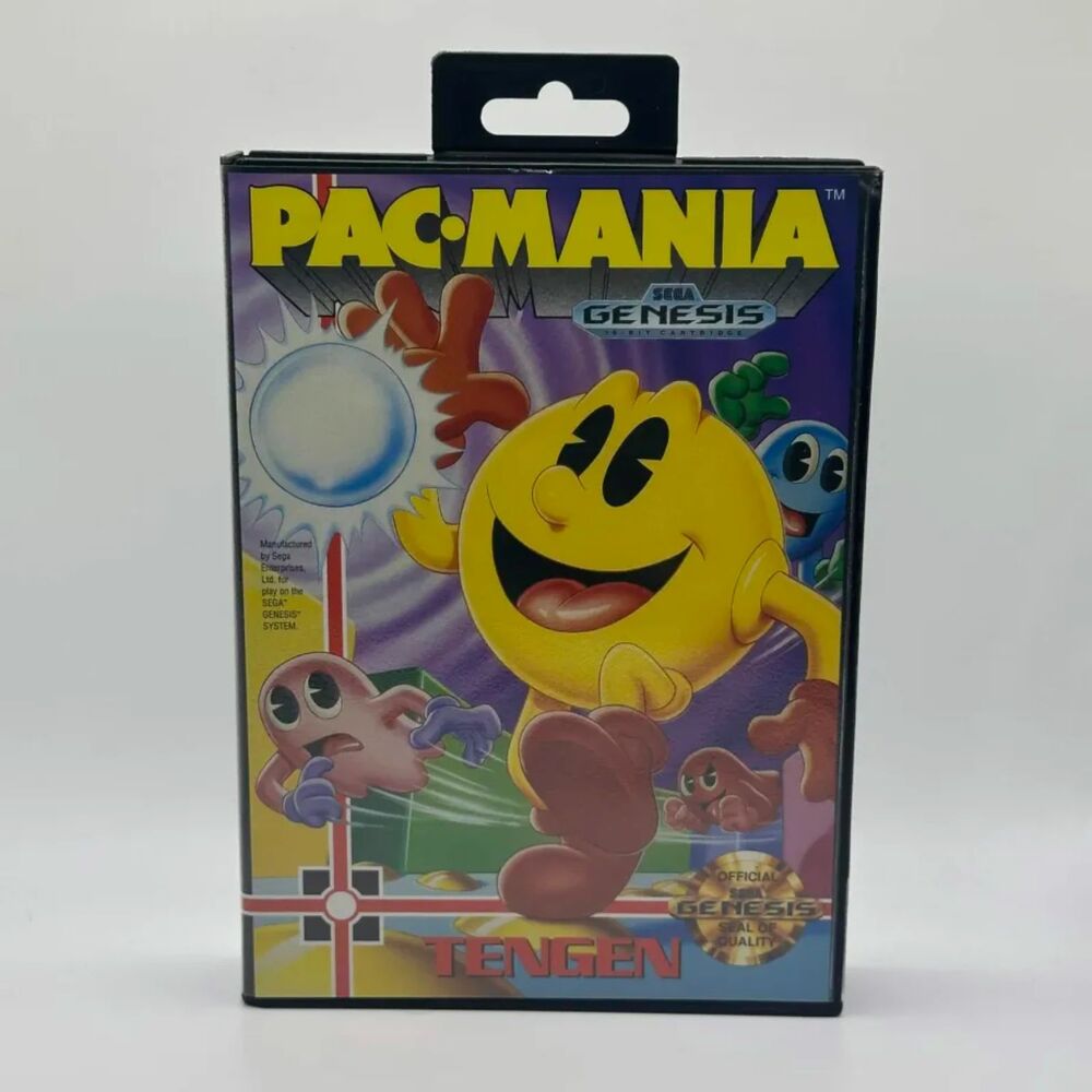 Pac-Mania Sega Genesis Complete CIB